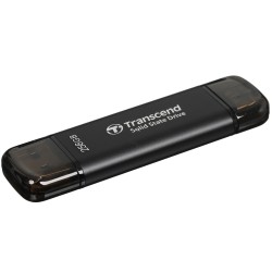 256 ГБ Внешний SSD диск Transcend TS256GESD310C черный